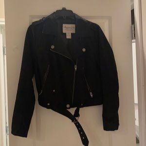 Black Suede jacket, size M